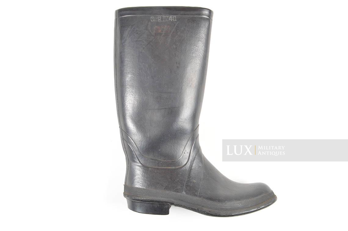 German rubber boots, dated 1940 - Lux Military Antiques - photo 18