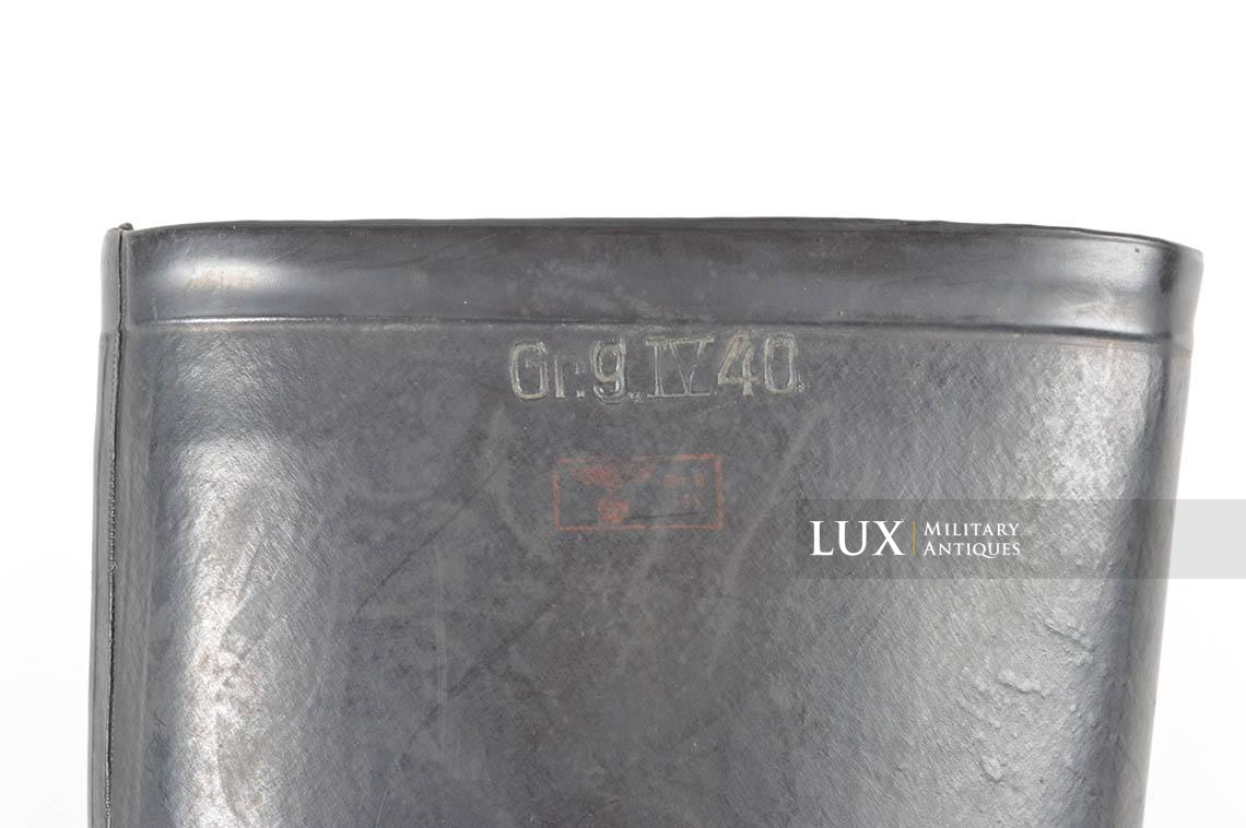 German rubber boots, dated 1940 - photo 20
