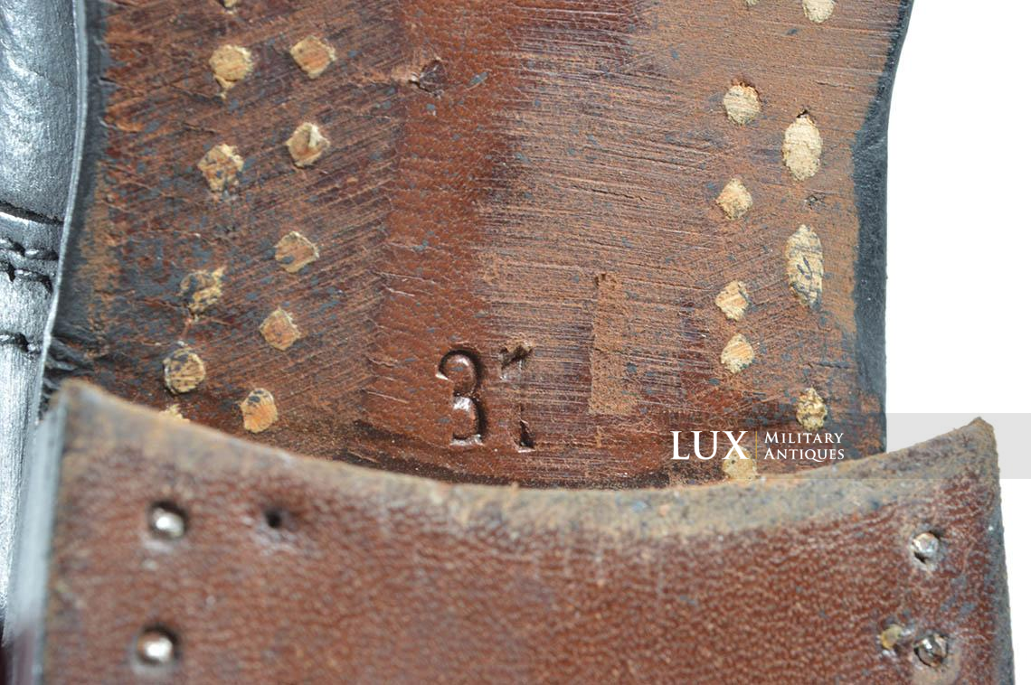 Unissued Hitlerjugend shoes - photo 13