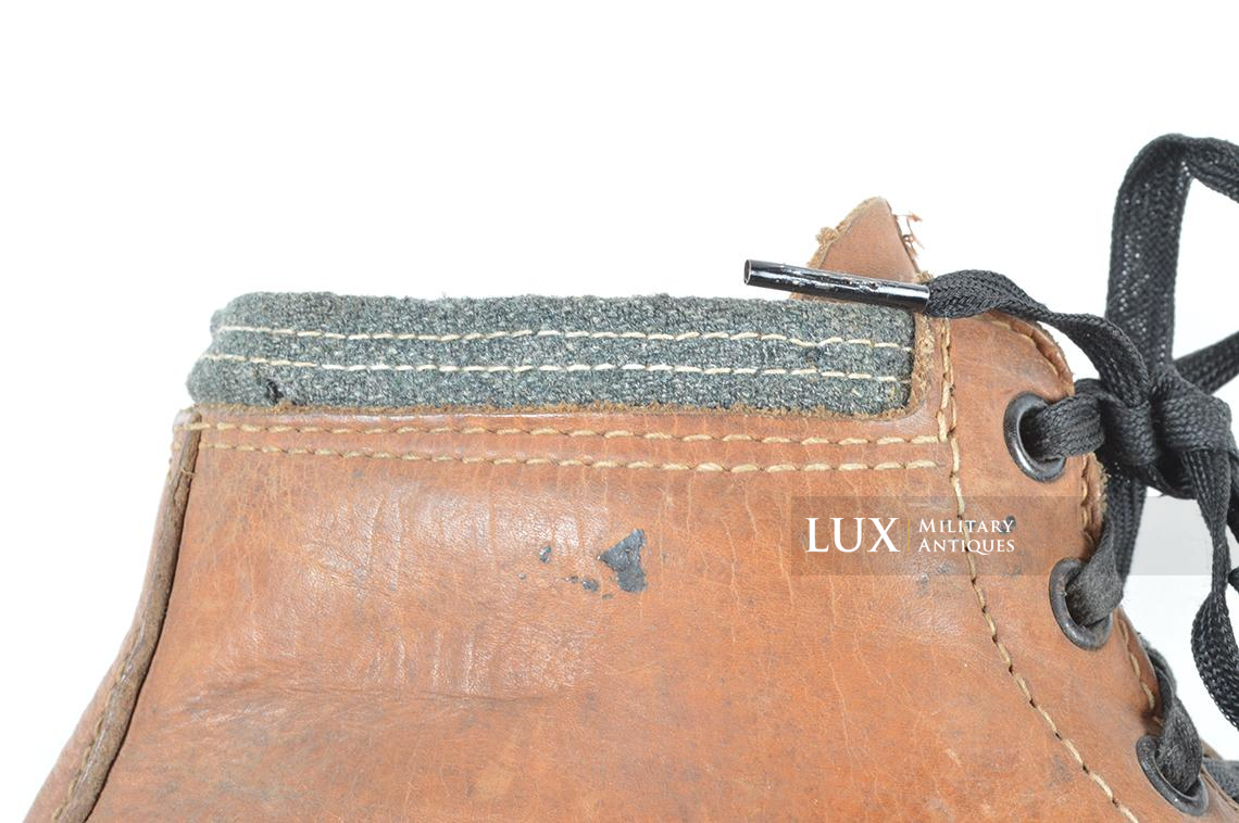Unissued German mountain trooper's « Gebirgsjäger » ankle boots - photo 24