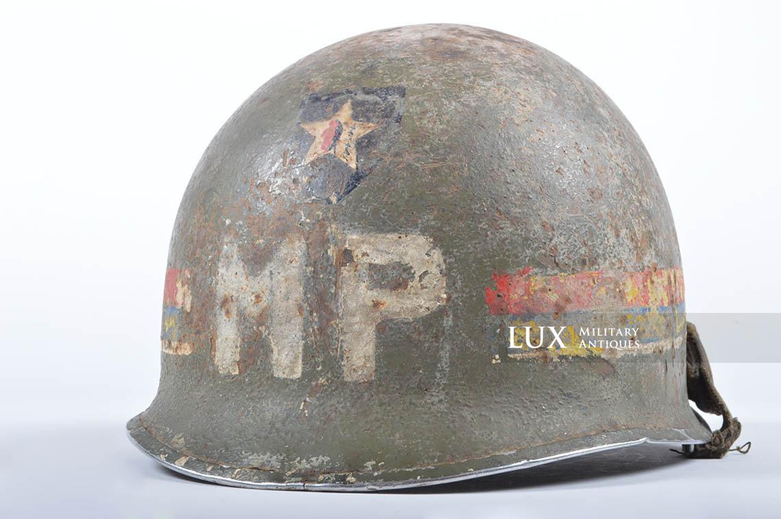 Casque USM1 police militaire 2nd Infantry Division « Indianhead » - photo 10