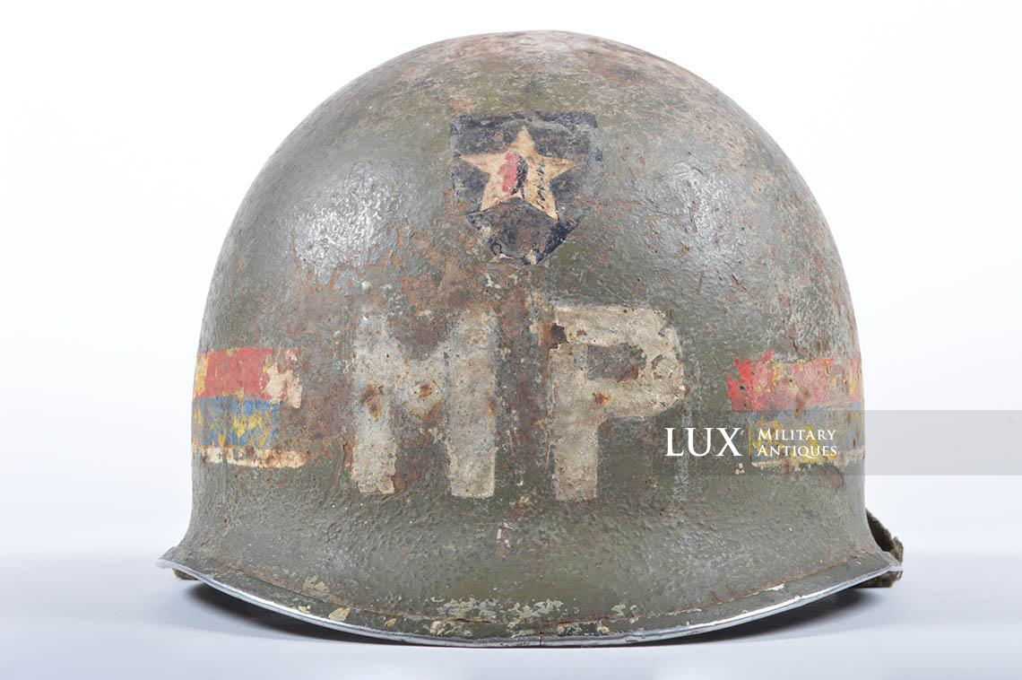 2nd Infantry Division « Indianhead » Military Police USM1 helmet - photo 9