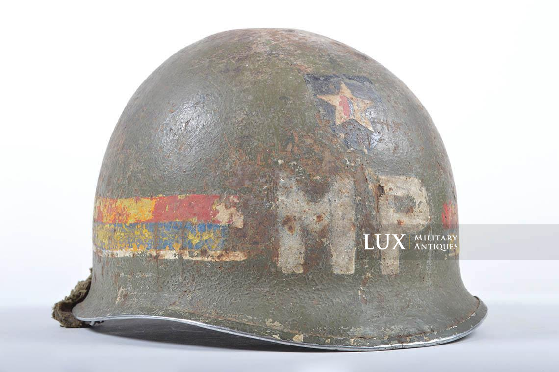 Casque USM1 police militaire 2nd Infantry Division « Indianhead » - photo 16