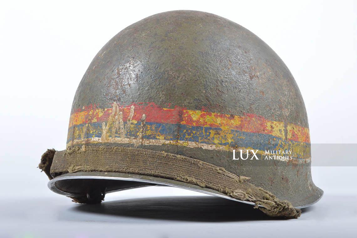 Casque USM1 police militaire 2nd Infantry Division « Indianhead » - photo 14