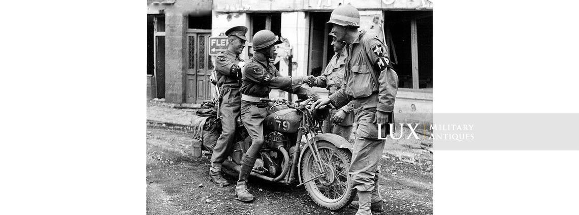 Casque USM1 police militaire 2nd Infantry Division « Indianhead » - photo 19