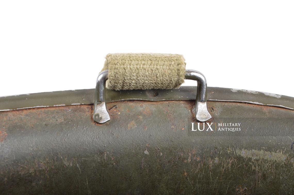 USM1 Lieutenants fixed bale battle damaged helmet, « French Liberation Army » - photo 25
