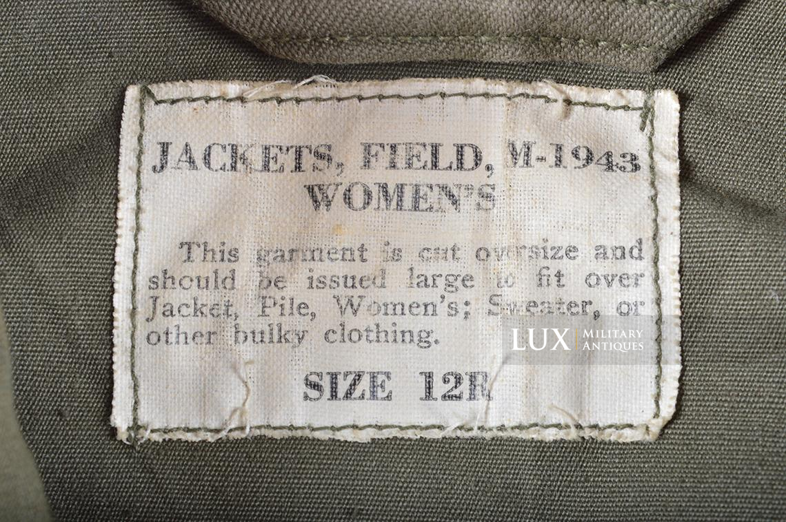 Veste US Field Jacket M43 pour personnel féminin - photo 8