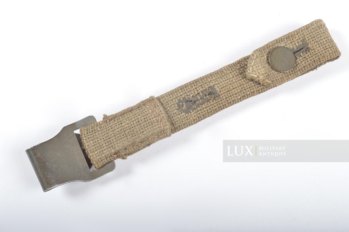 Early Gasmask canister belt support hook strap - photo 8