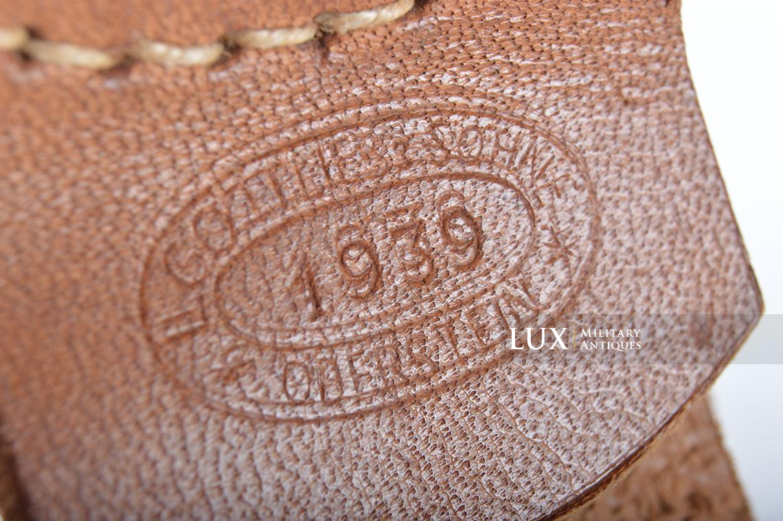 Early green painted aluminium Heer belt buckle, dated 1939 - photo 16
