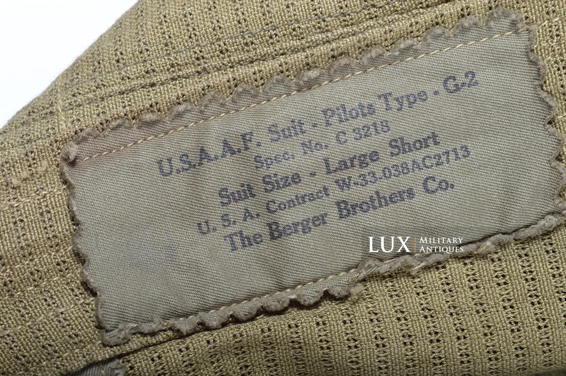 USAAF Anti-G flight suit, Type G-2, named - photo 22