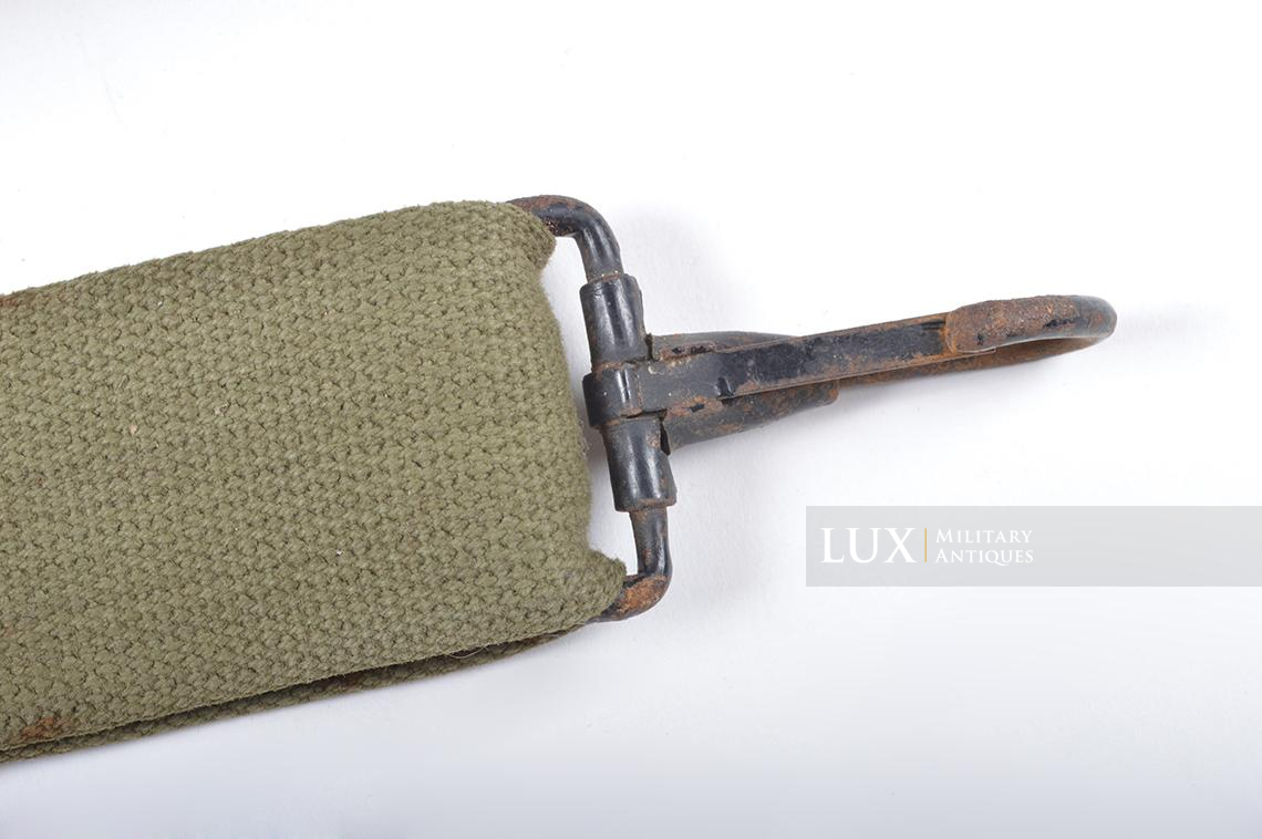 US M7 assault gas mask bag, camouflaged, 4th ID, Normandy - photo 11