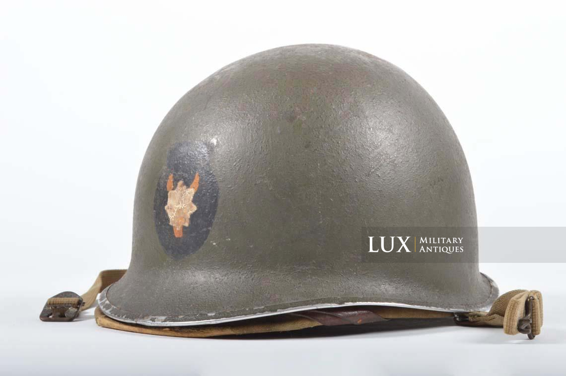 Early USM1 helmet, 34th Infantry Division, Lieutenant Colonel - photo 7