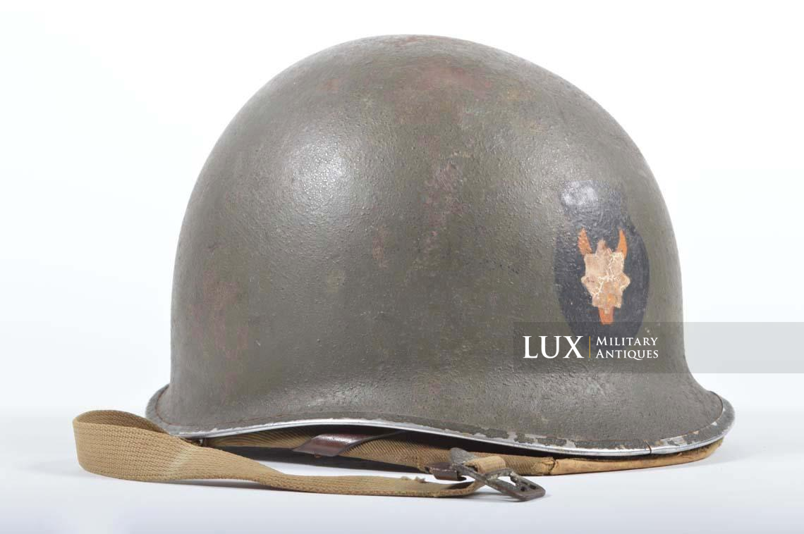 Early USM1 helmet, 34th Infantry Division, Lieutenant Colonel - photo 13