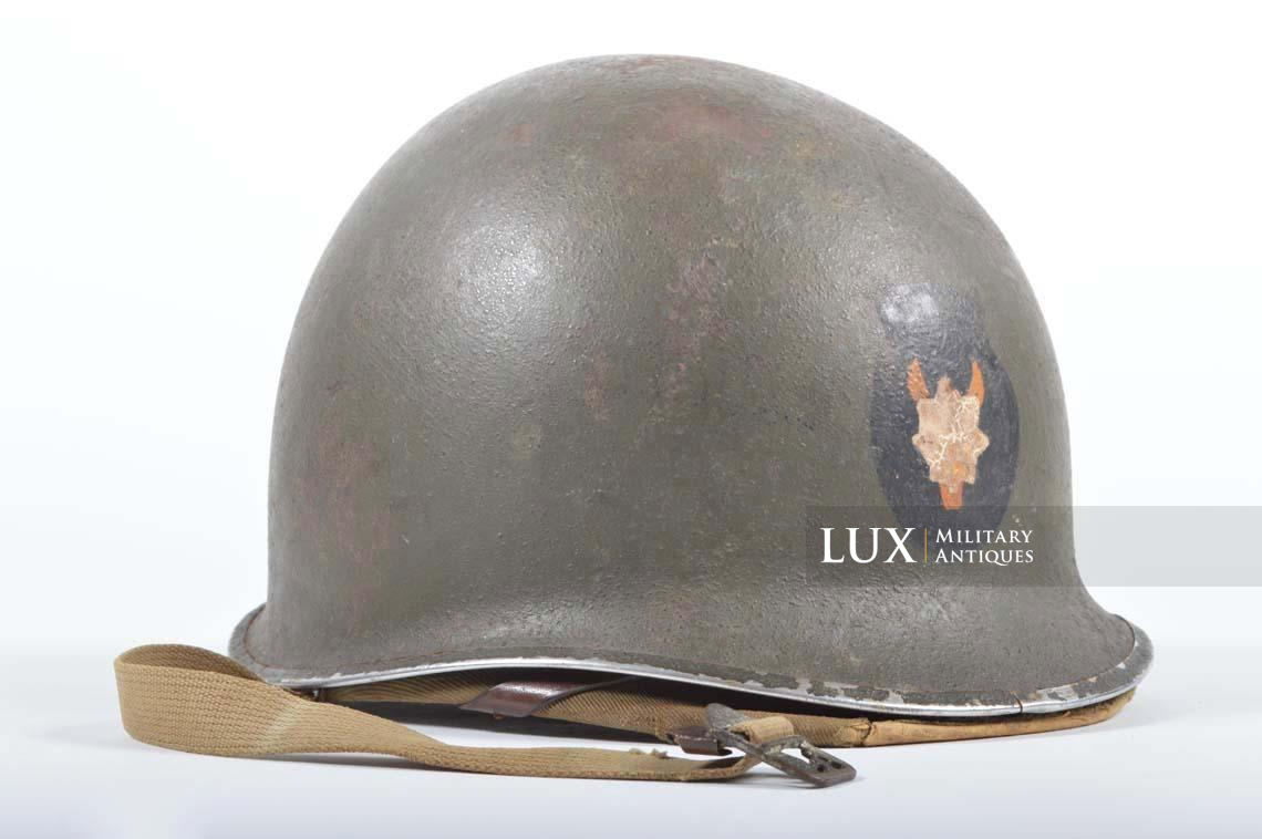 Casque USM1 Lieutenant Colonel de la 34th Infantry Division - photo 13