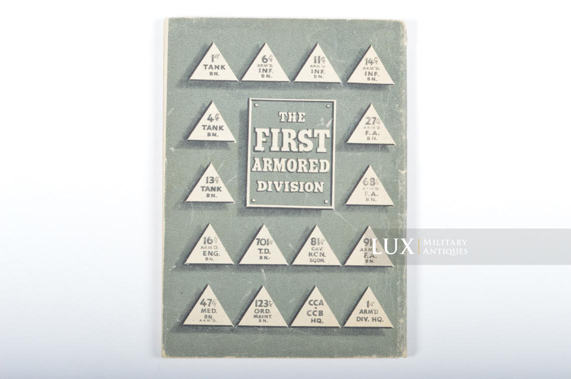 WWII 1st Armored Division history booklet - photo 8