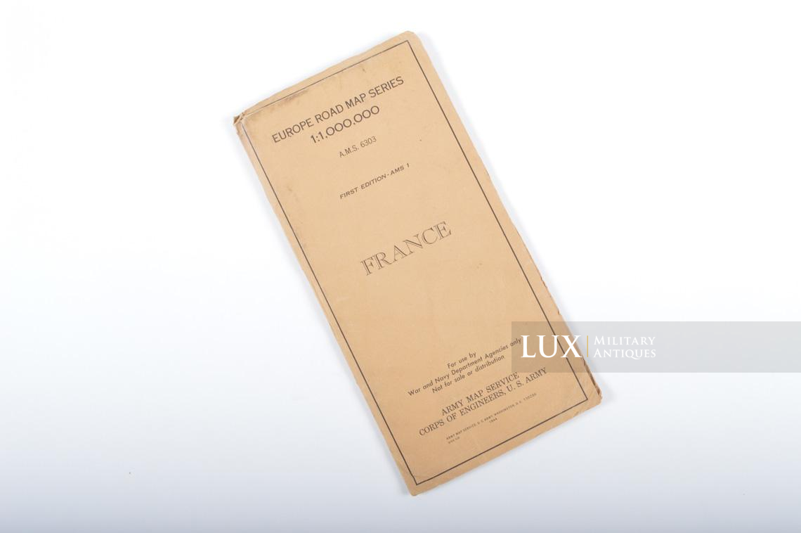 WWII road map publication of France - photo 4