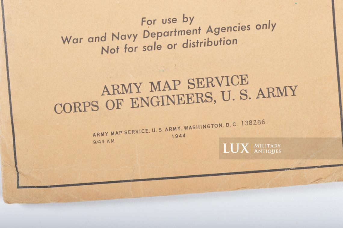 WWII road map publication of France - photo 8