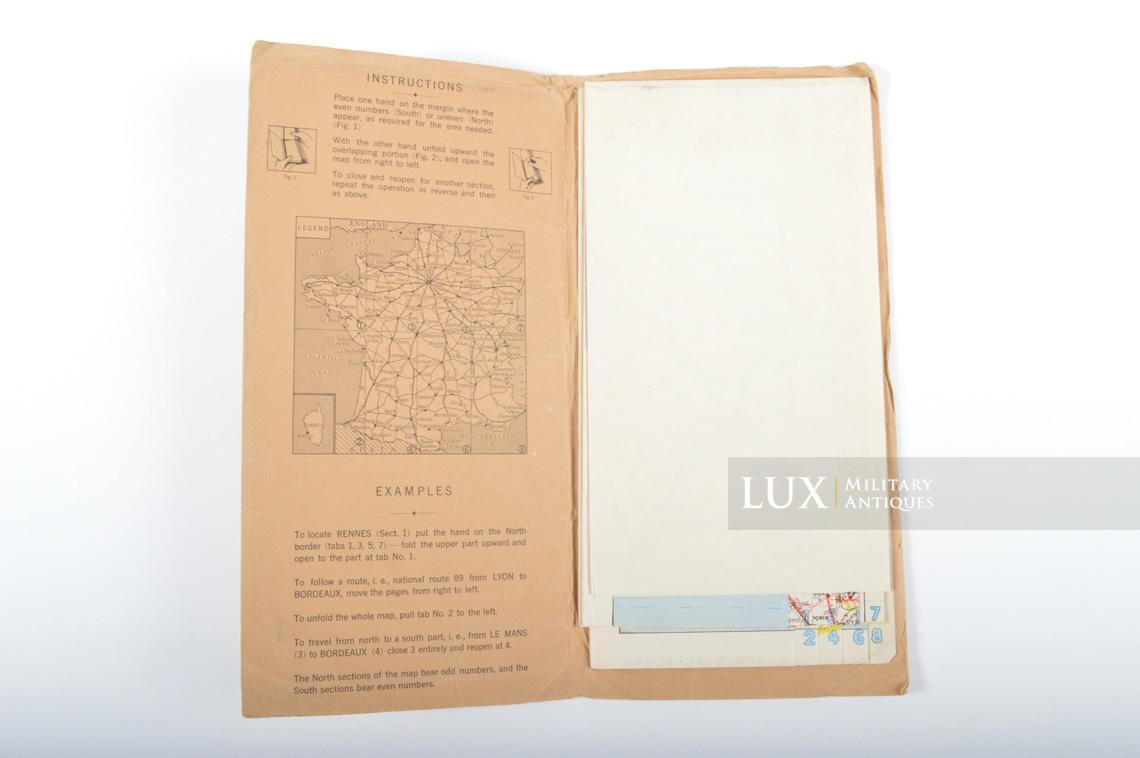 WWII road map publication of France - photo 10