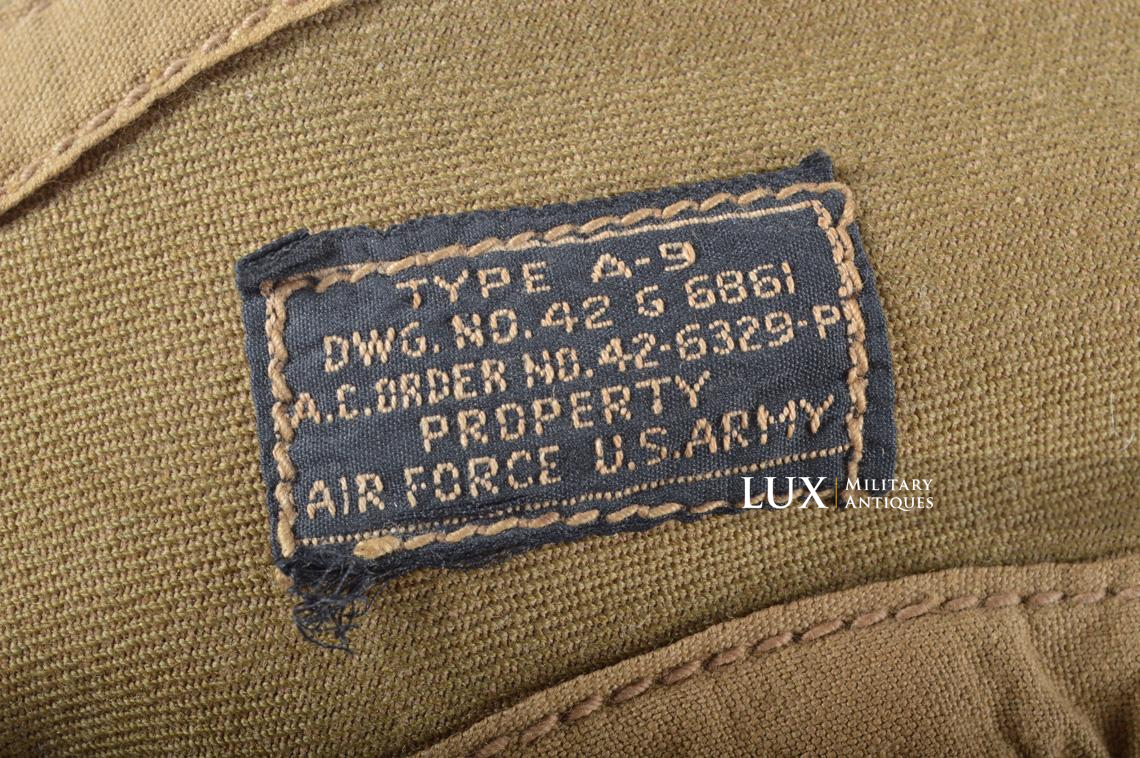 Bonnet de pilote USAAF, Type A-9 - Lux Military Antiques - photo 18