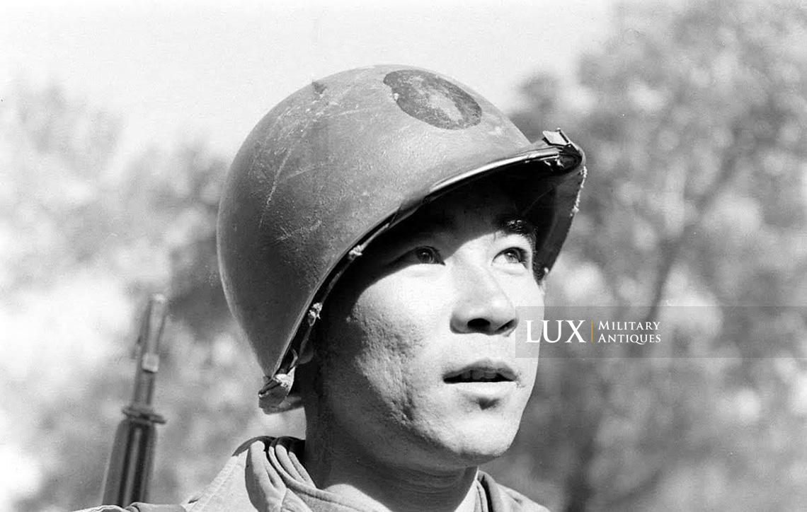 Early USM1 helmet, 34th Infantry Division, Lieutenant Colonel - photo 15