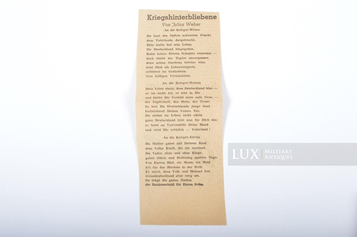 Livret de chant allemand « NSDAP-Liederbuch » - photo 14