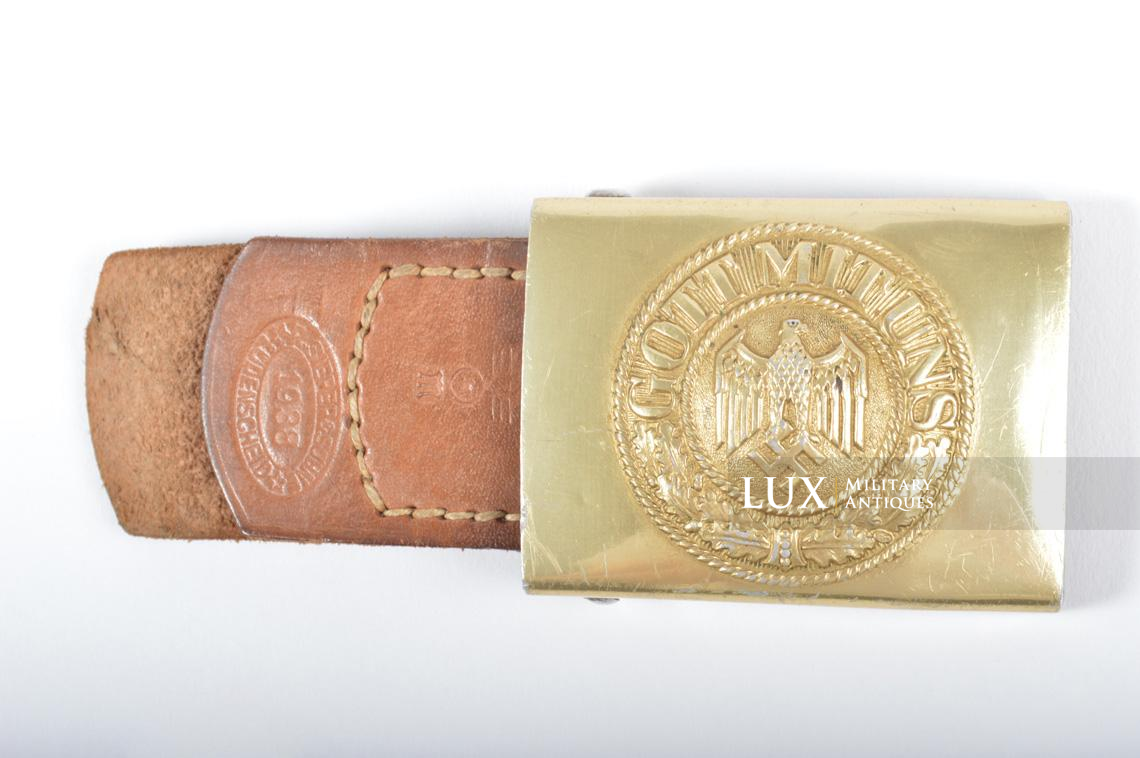 Early Kriegsmarine belt buckle, « R.S.&S. 1938 » - photo 4