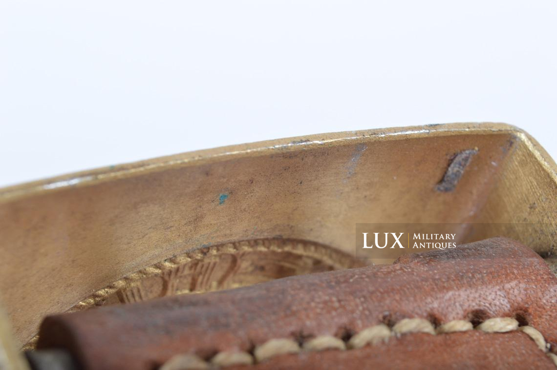 Early Kriegsmarine belt buckle, « R.S.&S. 1938 » - photo 17