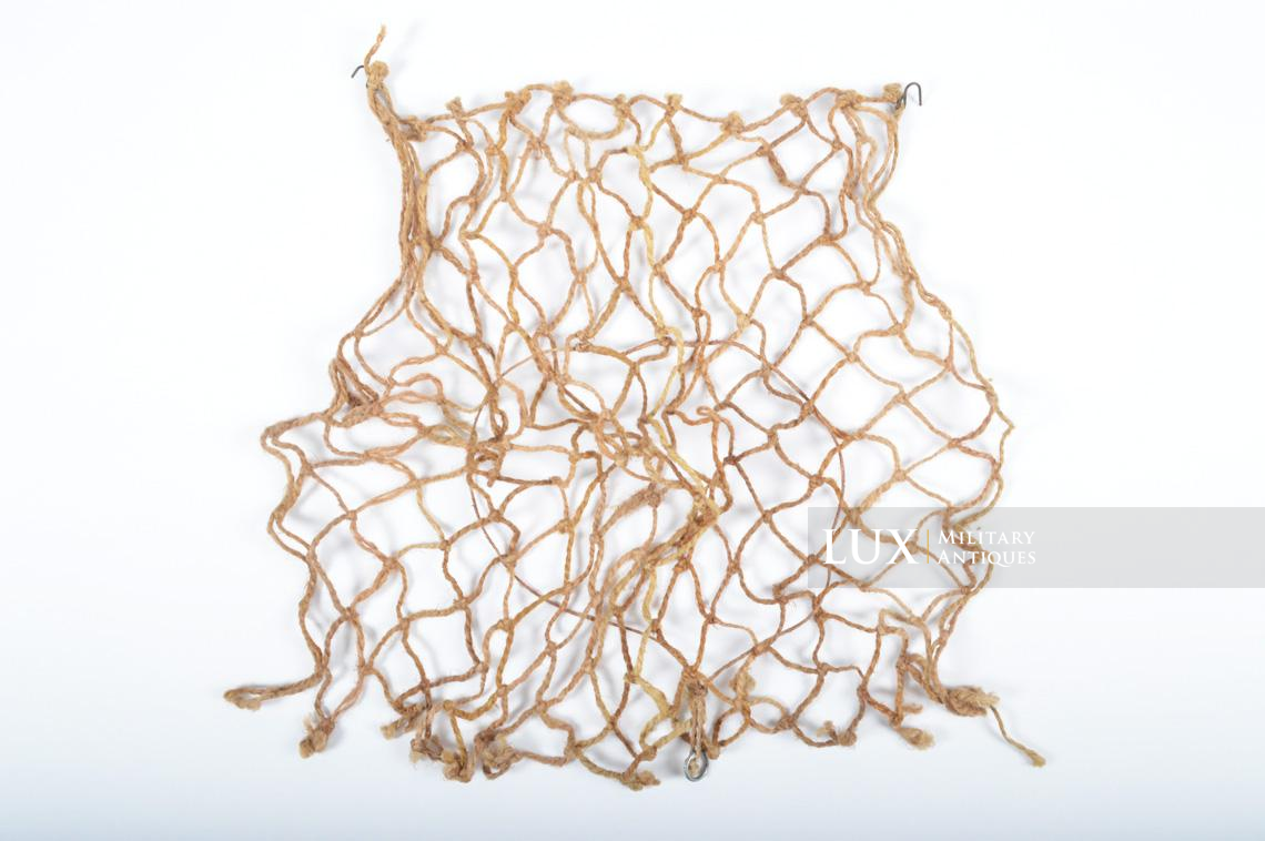 German mid-war helmet camouflage net - photo 4