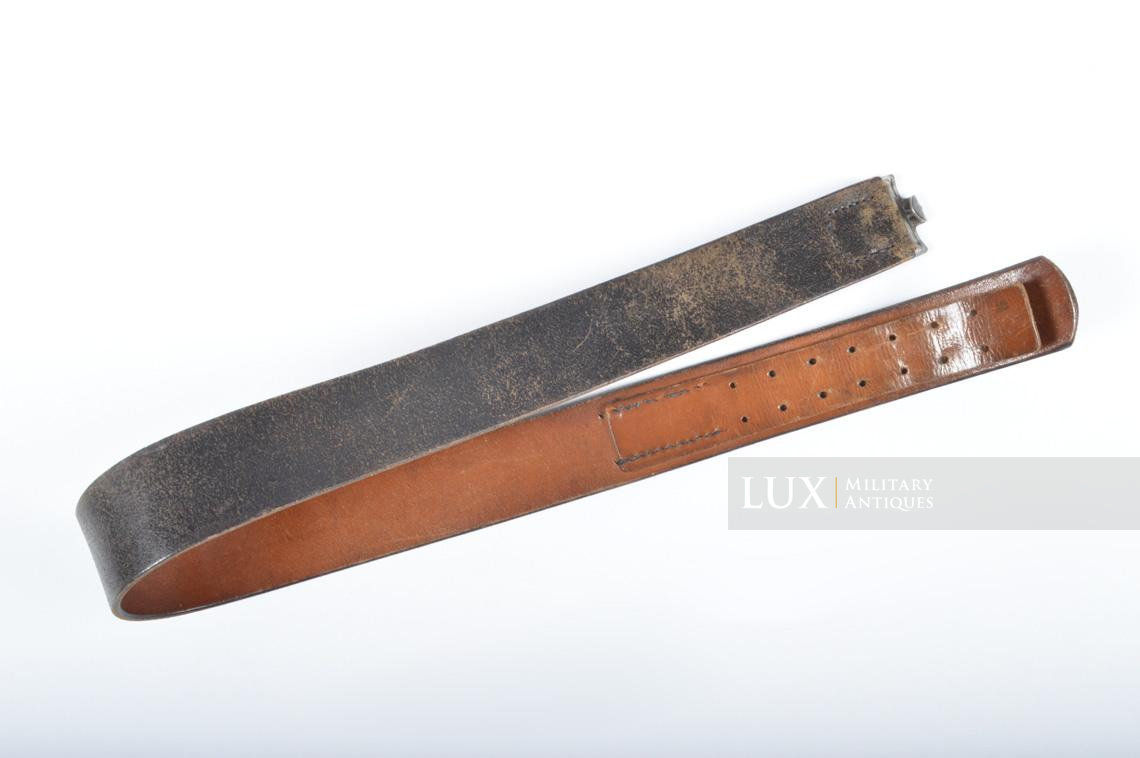 Waffen-SS leather belt « SS 1325/43 RZM » - photo 4