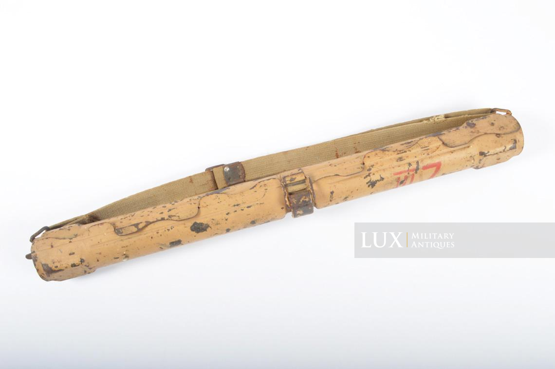 German camouflage MG42 spare barrel carrier, unit marked - photo 8
