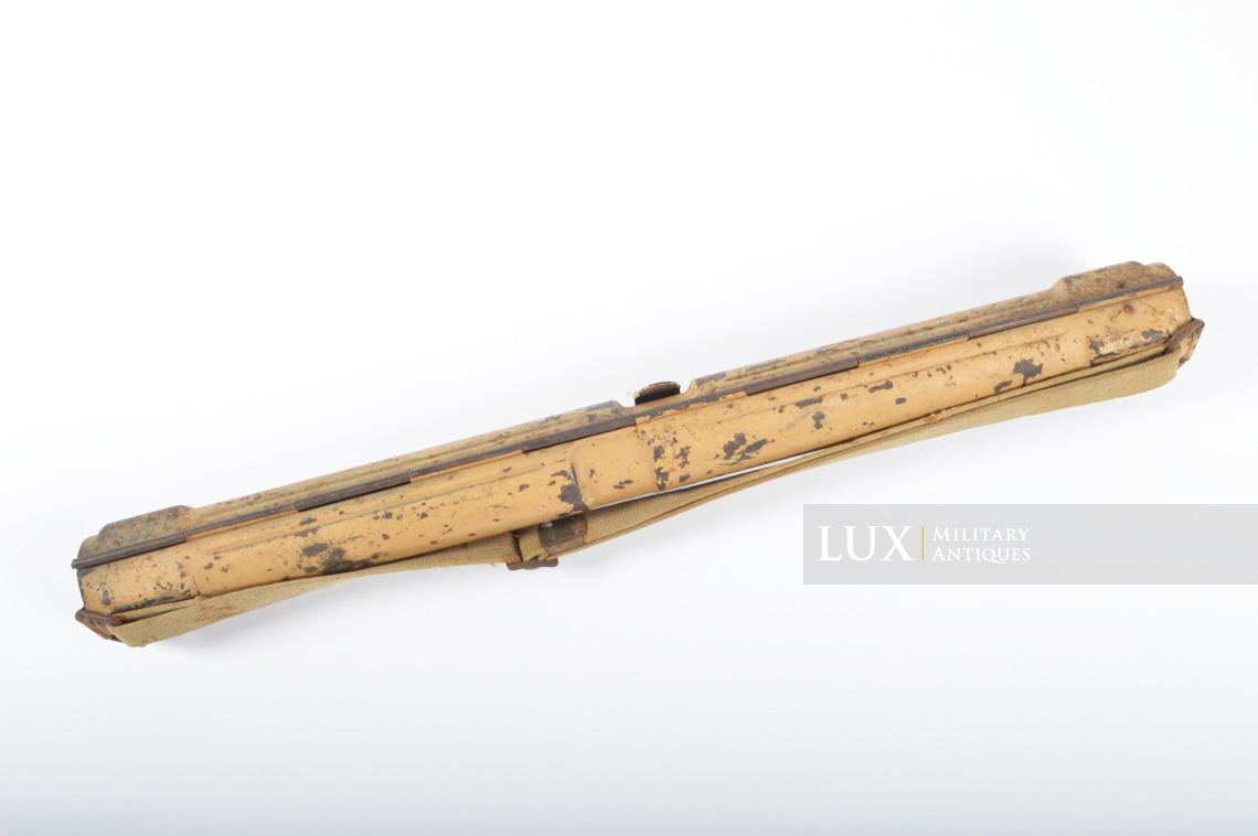 German camouflage MG42 spare barrel carrier, unit marked - photo 10