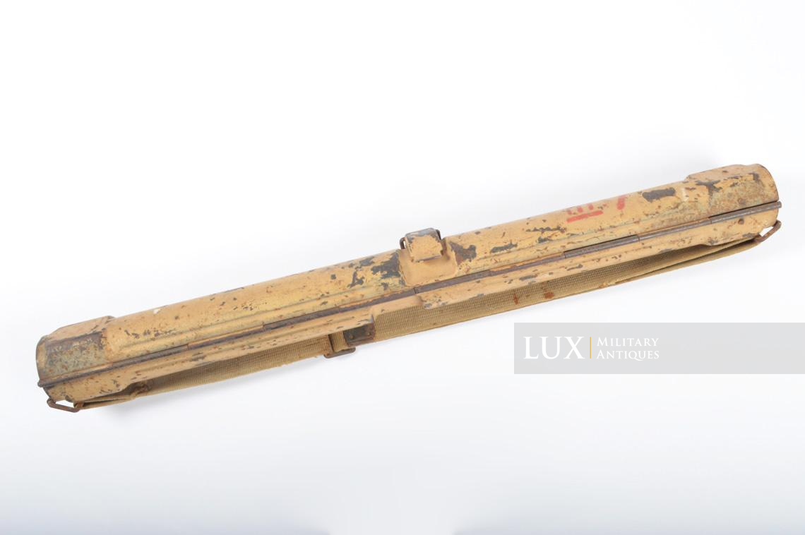 German camouflage MG42 spare barrel carrier, unit marked - photo 11