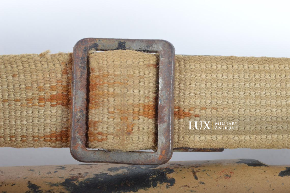 German camouflage MG42 spare barrel carrier, unit marked - photo 16
