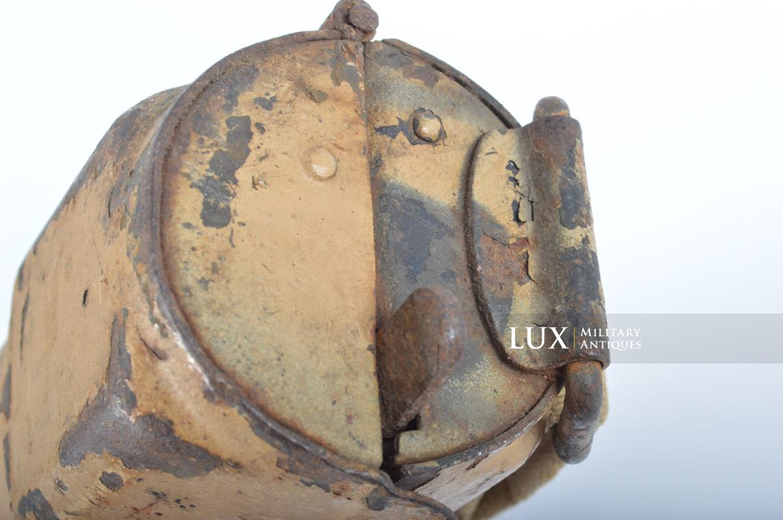 German camouflage MG42 spare barrel carrier, unit marked - photo 18