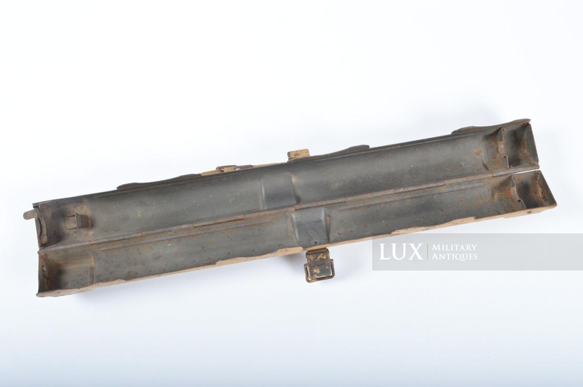 German camouflage MG42 spare barrel carrier, unit marked - photo 19