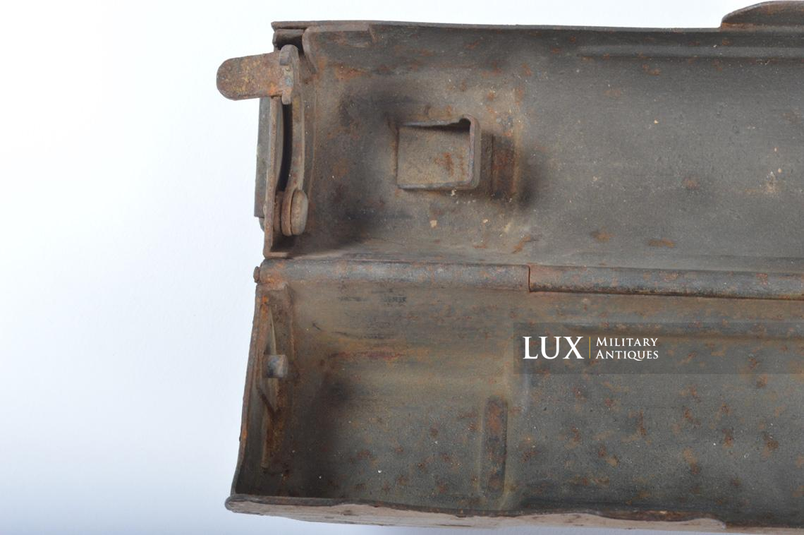 German camouflage MG42 spare barrel carrier, unit marked - photo 20