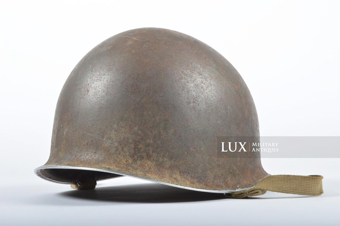 Casque USM1 précoce, 34th Infantry Division, nominatif « Sgt. Hood » - photo 12