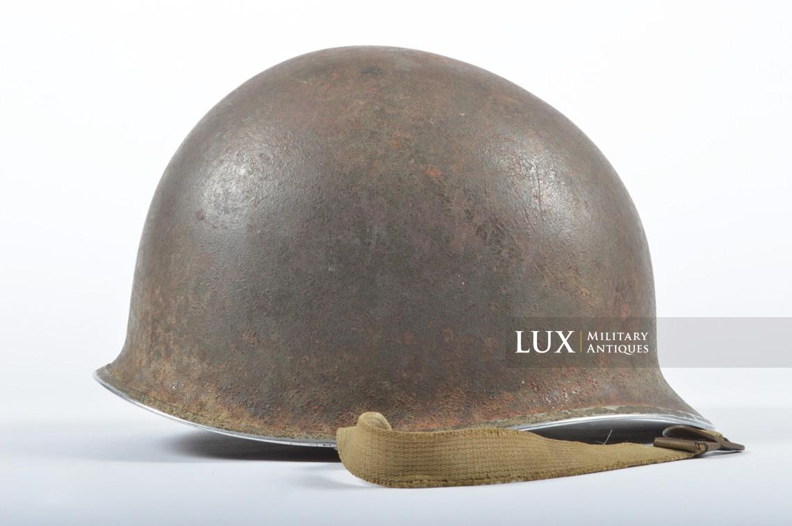 Casque USM1 précoce, 34th Infantry Division, nominatif « Sgt. Hood » - photo 13