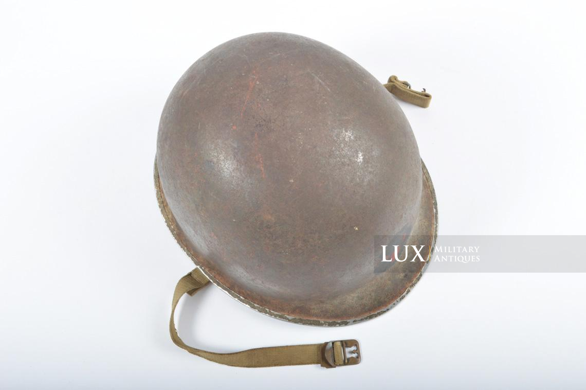 Casque USM1 précoce, 34th Infantry Division, nominatif « Sgt. Hood » - photo 15