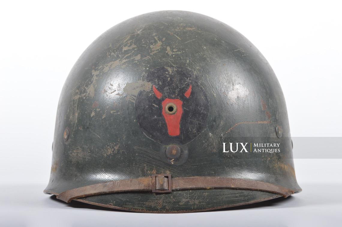 Early USM1 helmet, 34th Infantry Division, named « Sgt. Hood » - photo 36