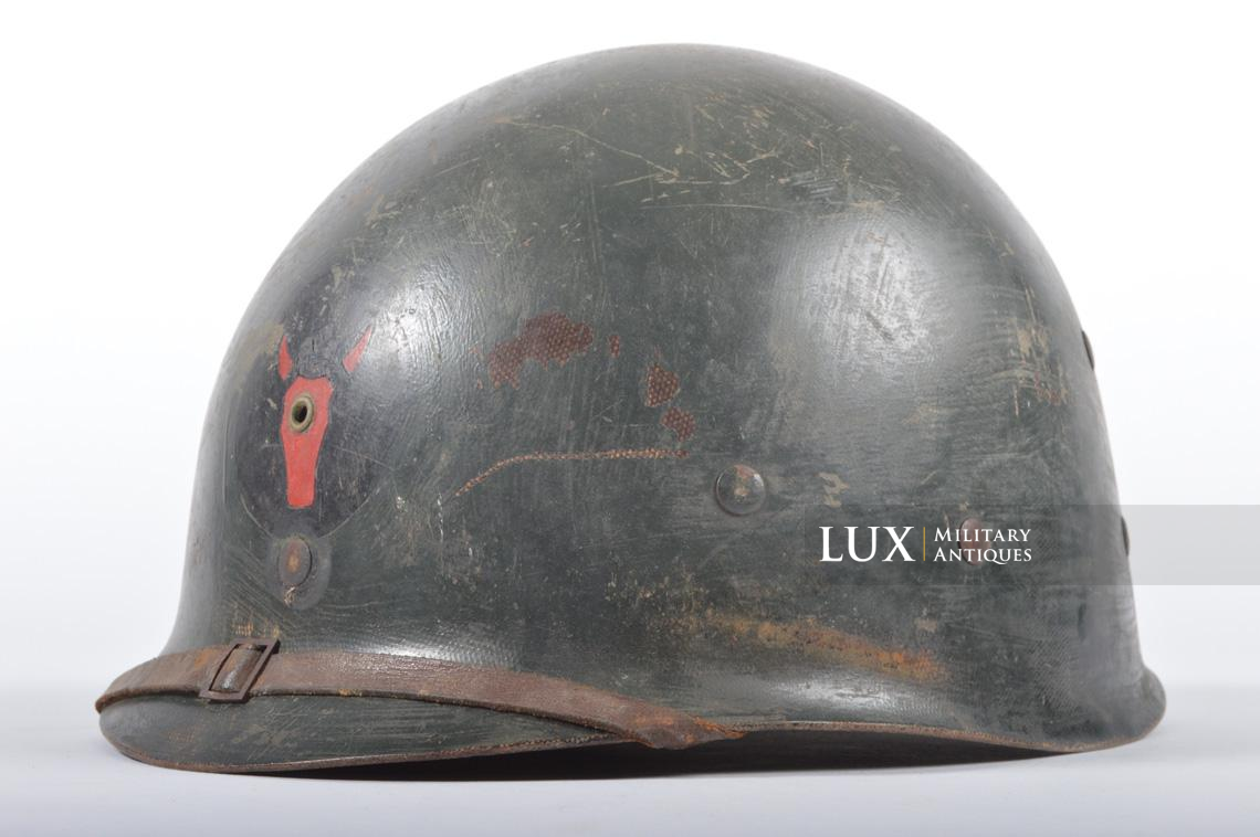 Early USM1 helmet, 34th Infantry Division, named « Sgt. Hood » - photo 37