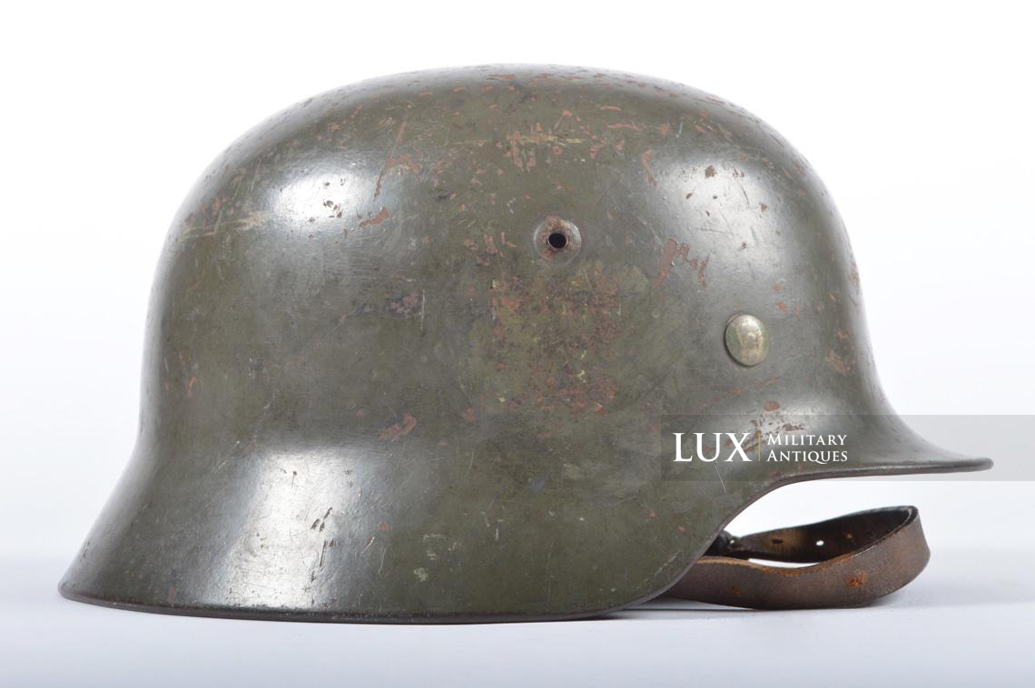 M35 Kriegsmarine ex-double decal combat helmet « ET64 » - photo 11