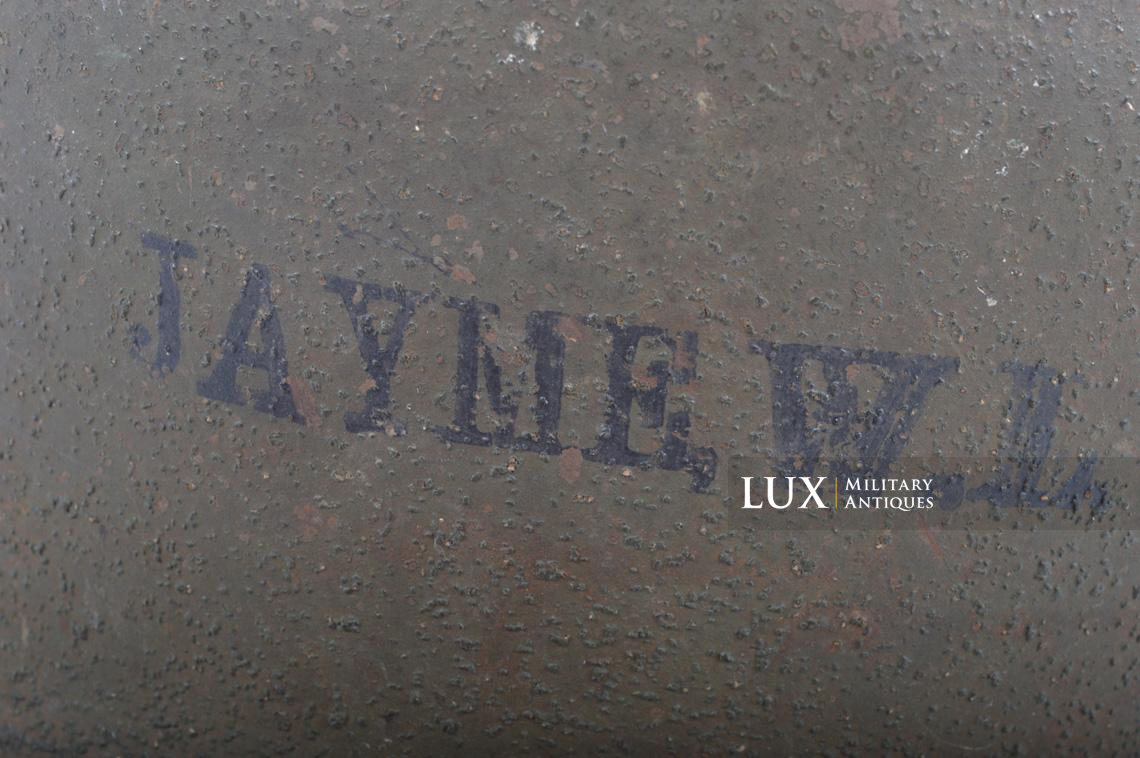 USM1 Medic helmet, identified « JAYME, W.L. » - photo 23