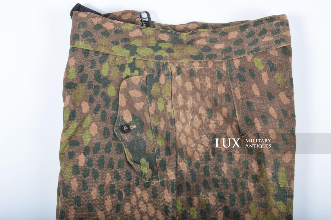 Waffen-SS dot pattern Drillich camouflage panzer trousers - photo 9