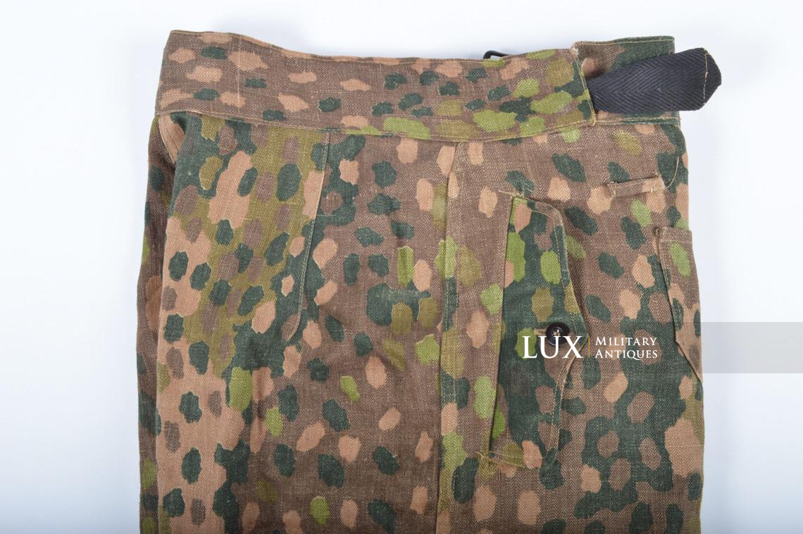 Waffen-SS dot pattern Drillich camouflage panzer trousers - photo 12