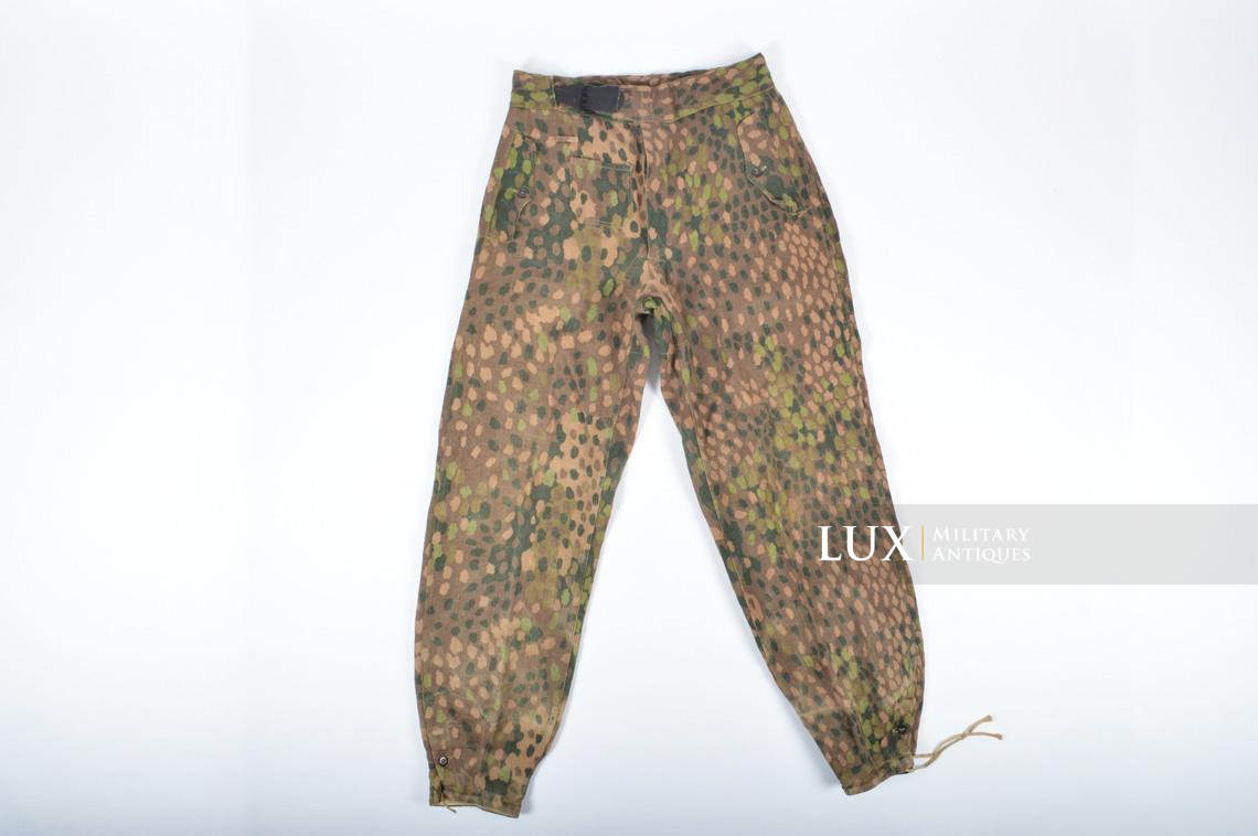 Waffen-SS dot pattern Drillich camouflage panzer trousers - photo 13