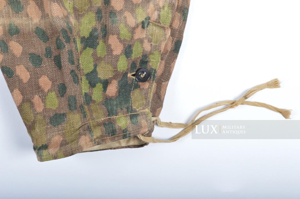 Waffen-SS dot pattern Drillich camouflage panzer trousers - photo 15