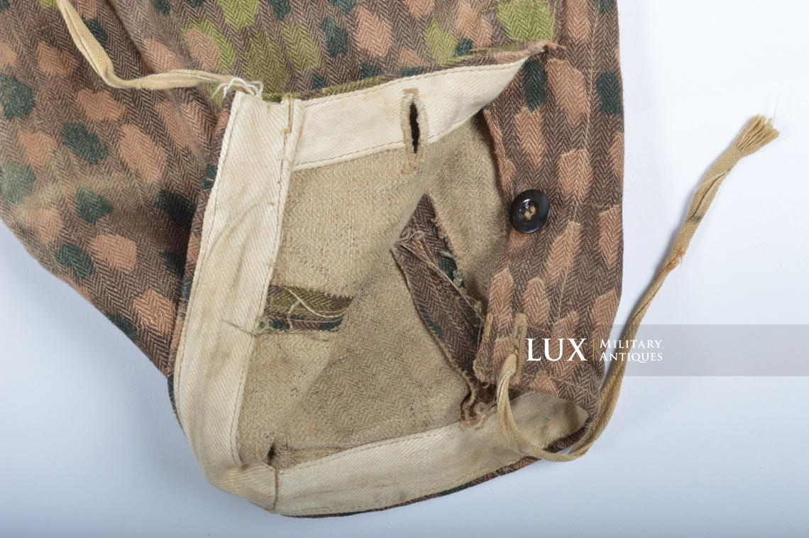 Waffen-SS dot pattern Drillich camouflage panzer trousers - photo 17