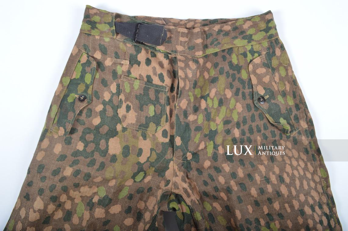 Waffen-SS dot pattern Drillich camouflage panzer trousers - photo 18