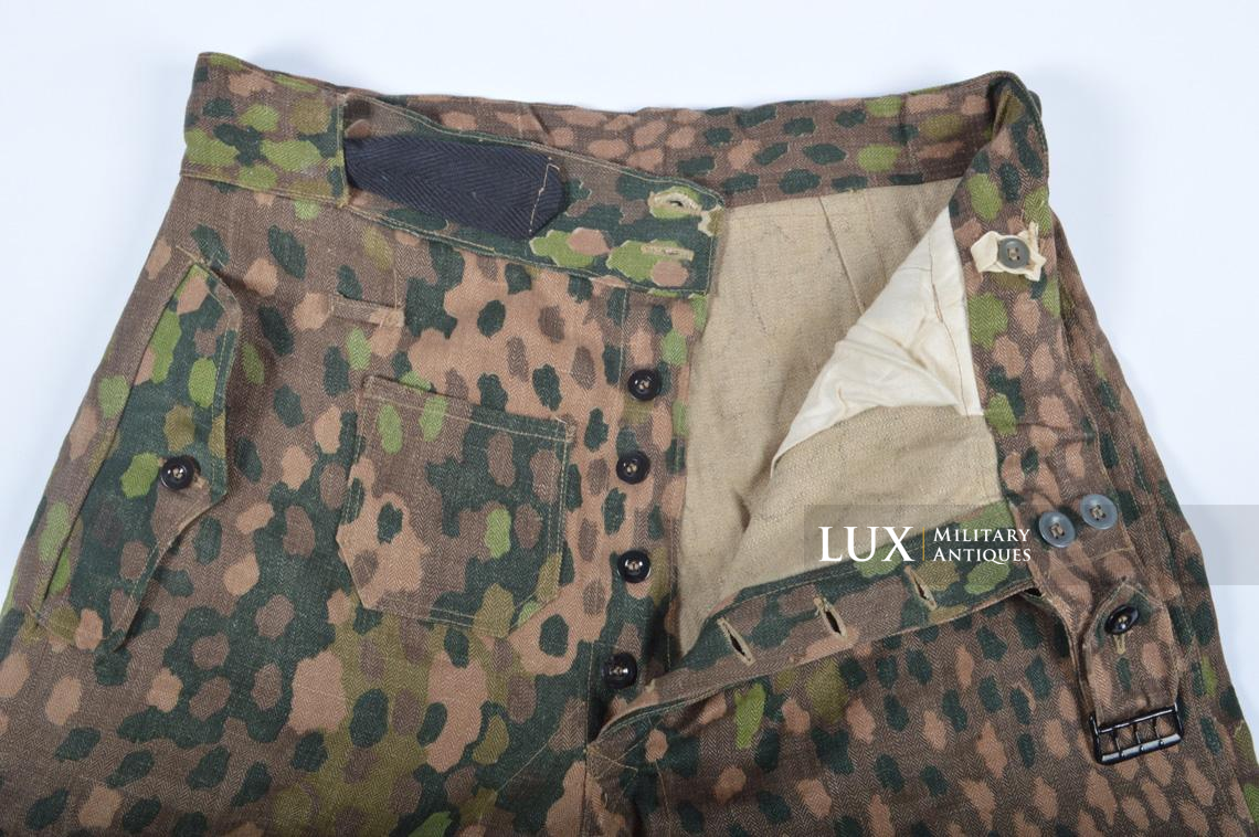 Waffen-SS dot pattern Drillich camouflage panzer trousers - photo 26